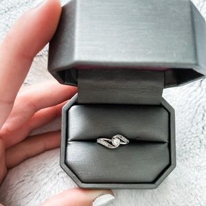 Sterling silver wedding ring